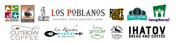 logos of coffee shops with promotional coffee sleeves for the German exhibition