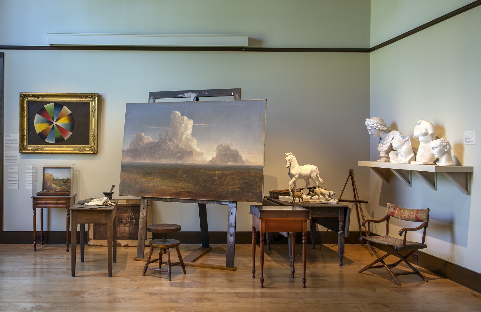 Thomas Cole, Studio Installation