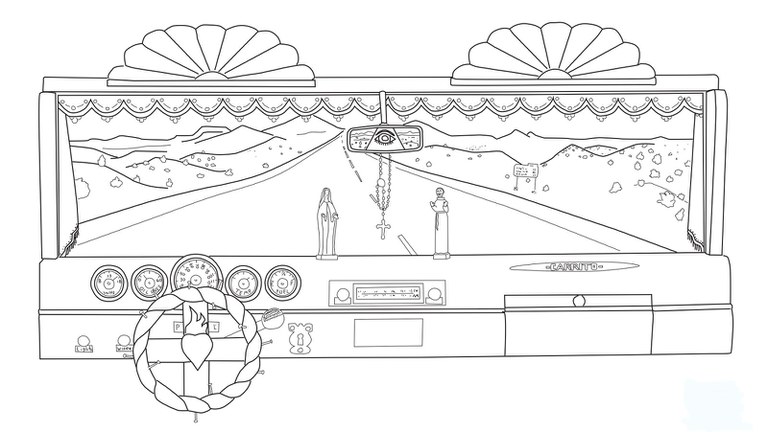 Coloring Page Chima Altar