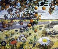 Karsten Creightney, Outskirts, 2018, collage, acrylic, oil and wax on wood, 66 x 78 in. Collection of Ryan and Carri Holler.