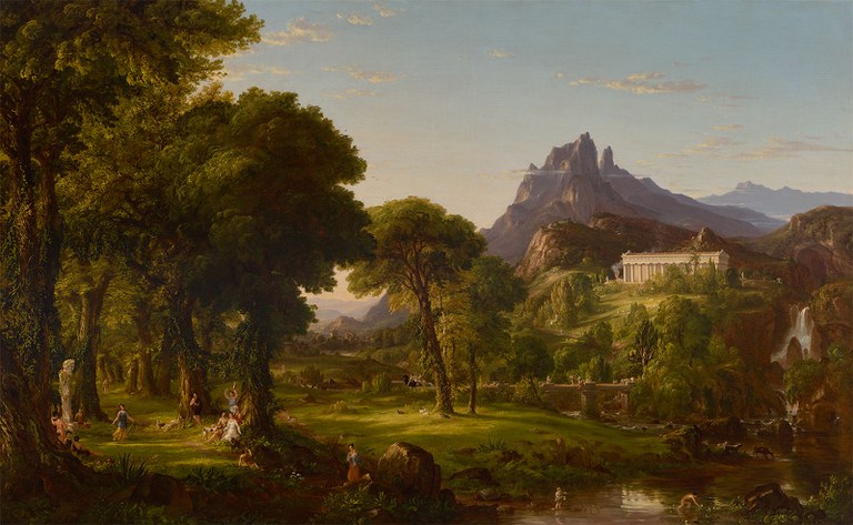 Thomas Cole, Dream of Arcadia, about 1838