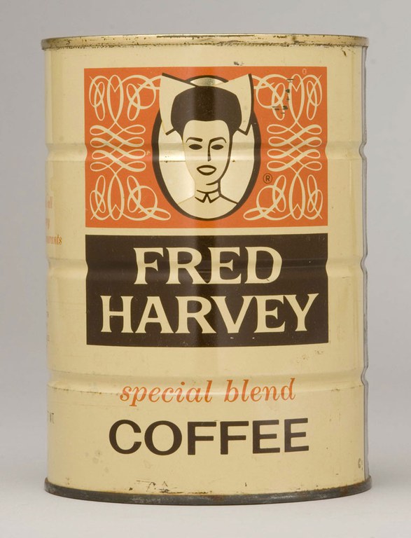 Fred Harvey coffee can PC2007.71.1