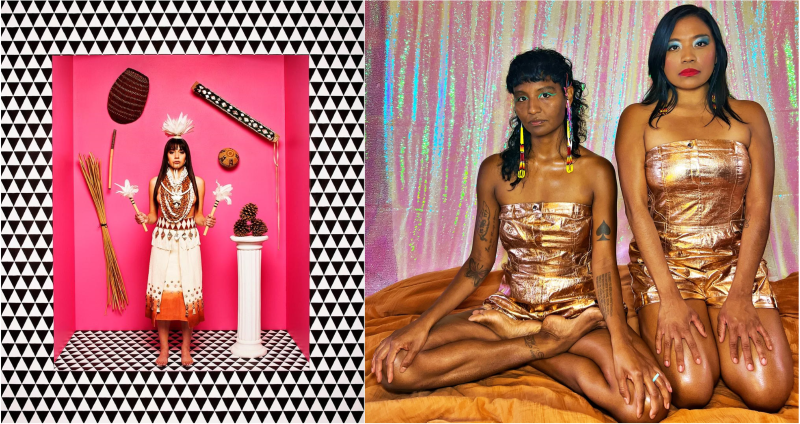 Cara Romero, Naomi, 2017, archival pigment print @ Cara Romero  and Lindy Vision, photo by Katrina Cuylear