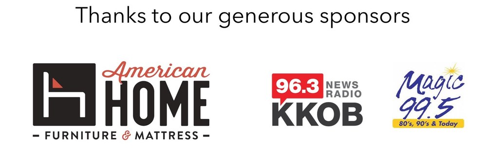 Making American Artists Exhibit Sponsors: American Home Furniture, KKOB, and Magic 99.5.