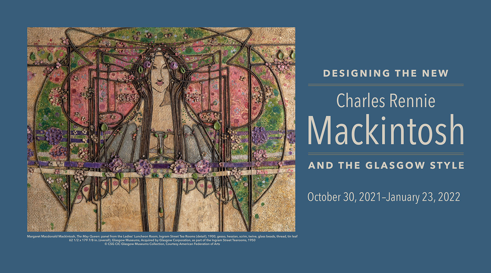 Designing the New: Charles Rennie Mackintosh and the Glasgow Style banner