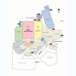 Albuquerque Museum Map and Floor Plan