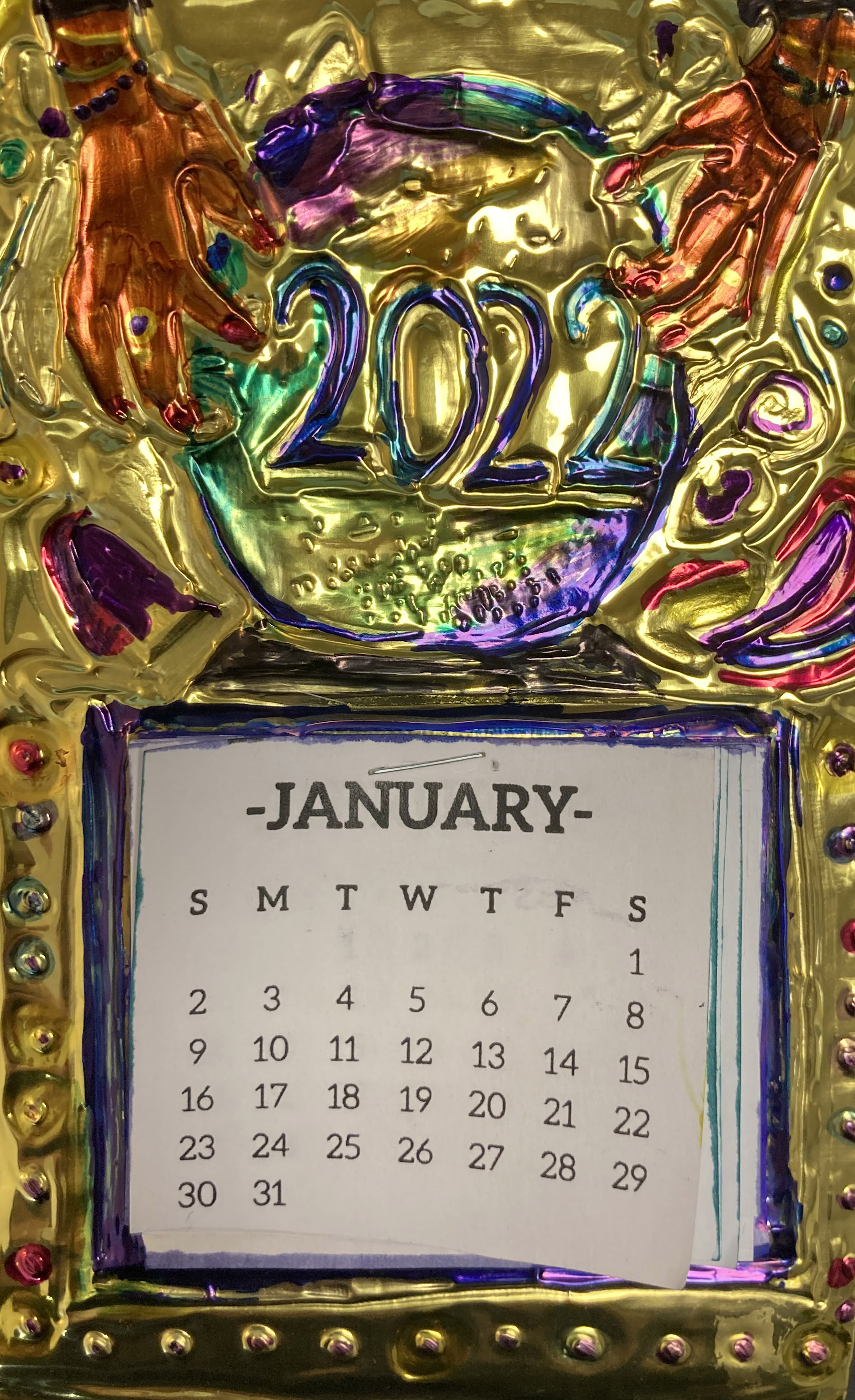 New Year's Eve Before Dark Craft Calendar 2022