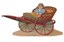 Paper Doll Child in Carriage