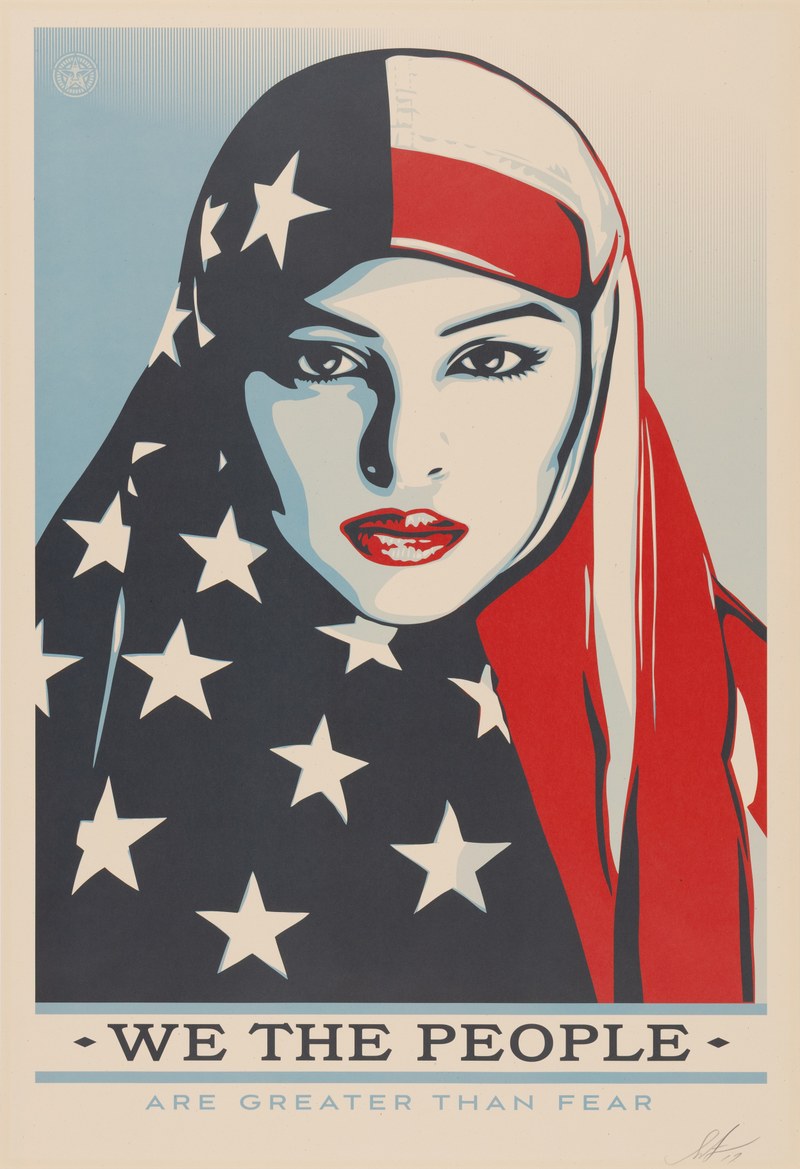 Shepard Fairey & Ridwan Adhami, Greater than Fear