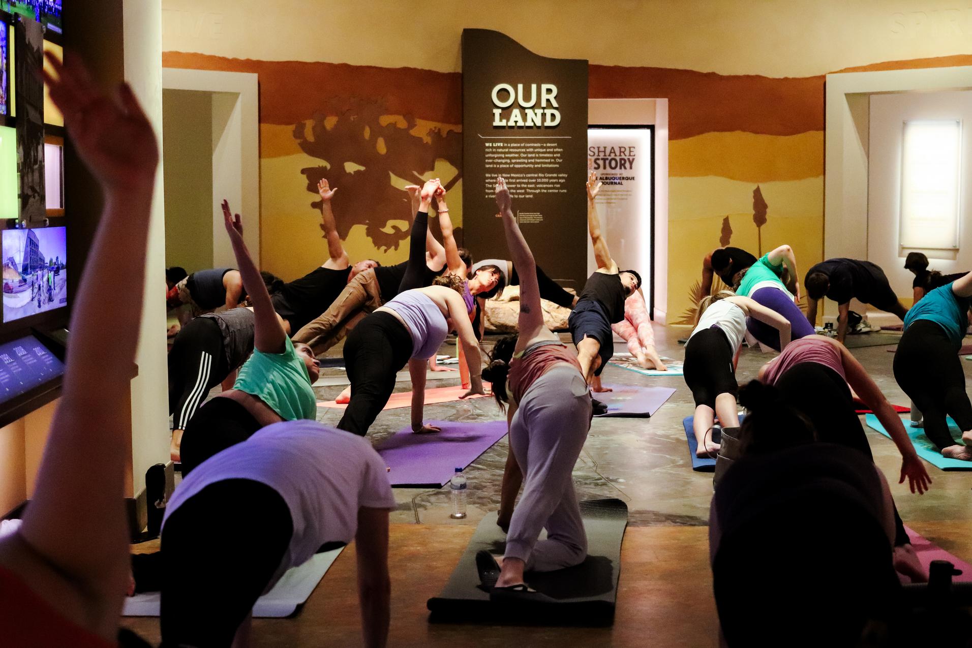 Yoga at Albuquerque Museum