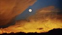 Storm Clouds With Moon, New Mexico 2