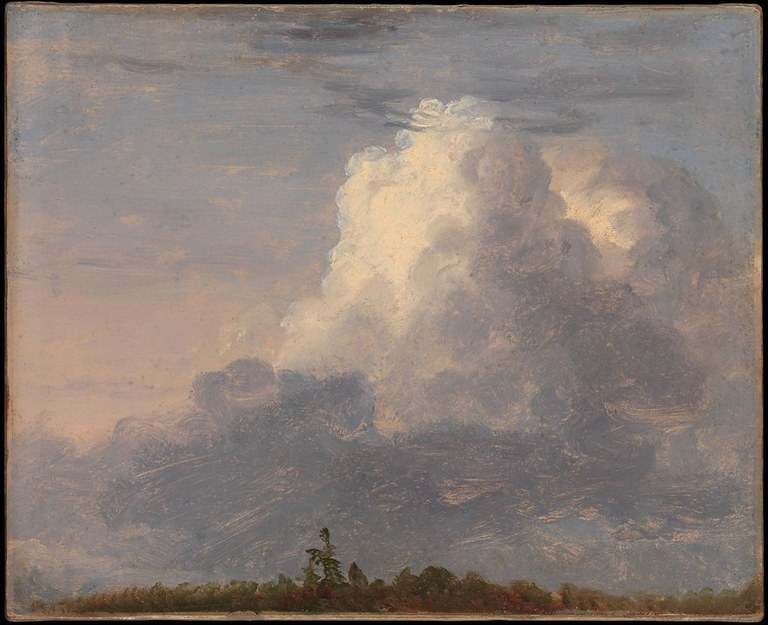 Thomas Cole, Landscape with Clouds, 1846