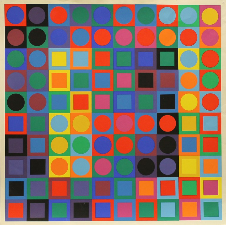Vasarely Victor - Untitled