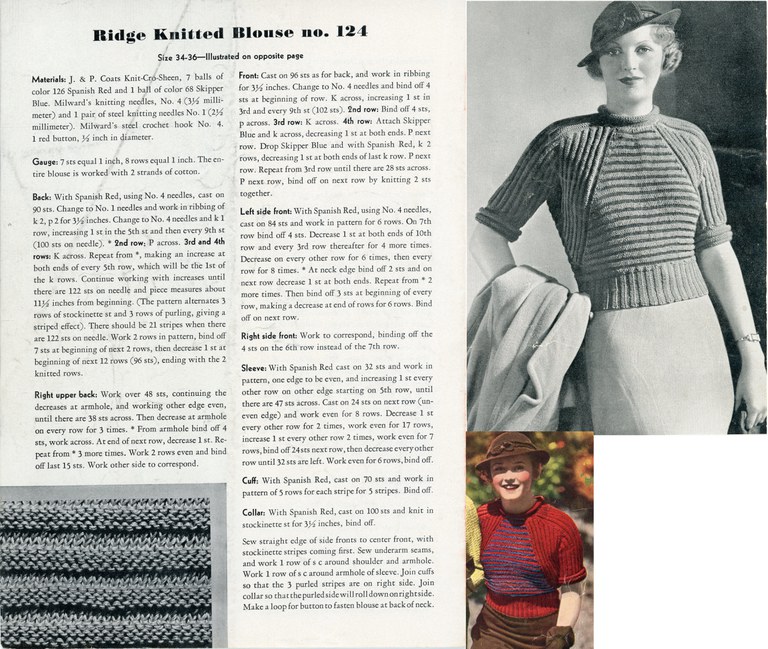 Ridge Knitted Blouse