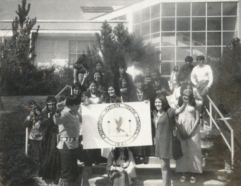 Unidentified Artist, National Indian Youth Council Chapter Members