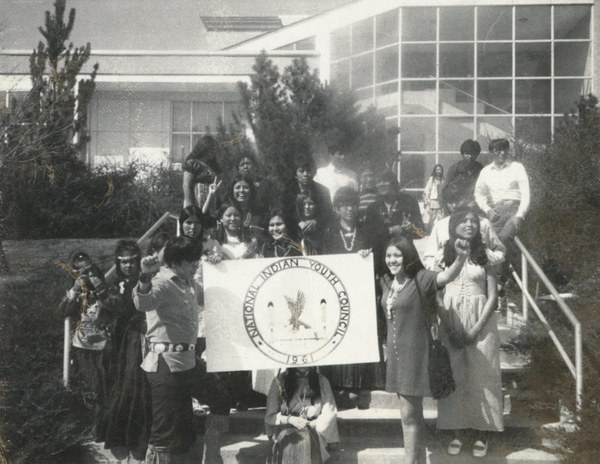 Unidentified Artist, National Indian Youth Council Chapter Members Seven Generations 2020