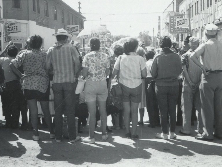 Unidentified Artist, National Indian Youth Council Members Attend an Event in Gallup, New Mexico