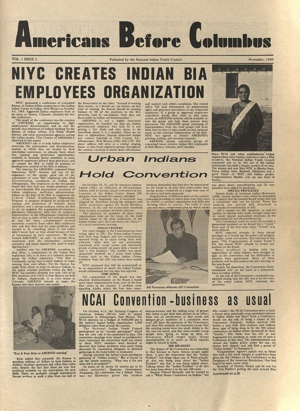 “NCAI Convention—Business as Usual” Seven Generations 2020