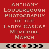 Button_Anthony Louderbough Photography of Larry Casuse Memorial March