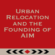 Button_Urban Relocation and the Founding of AIM