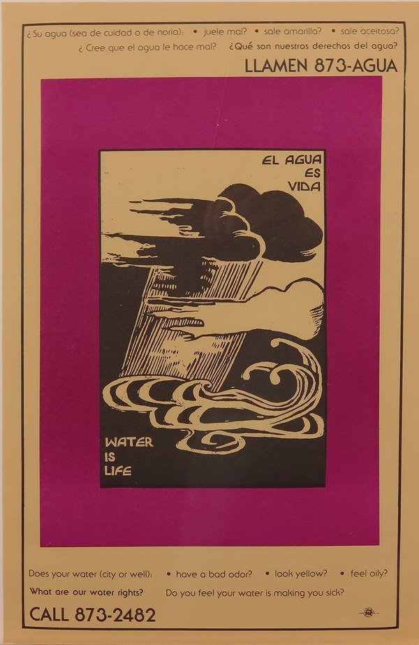 Unidentified Artist, El agua es vida/Water Is Life Seven Generations 2020