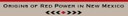 Header Section, Origins