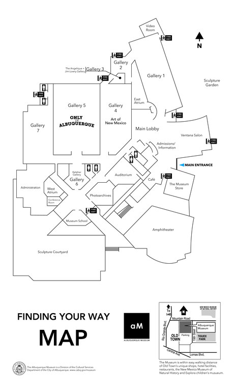 Albuquerque Museum Floor Plan 2017