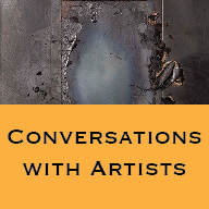 Button conversations with artists