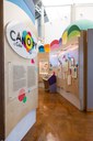 Canopy of Color Exhibit Entrance