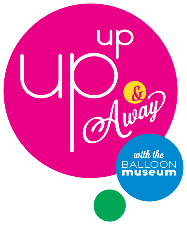 Logo for Balloon Museum exhibition at the ABQ Sunport