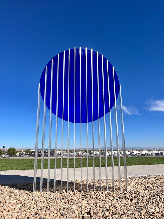 The Art of Annularity Balloon Eclipse Sculpture