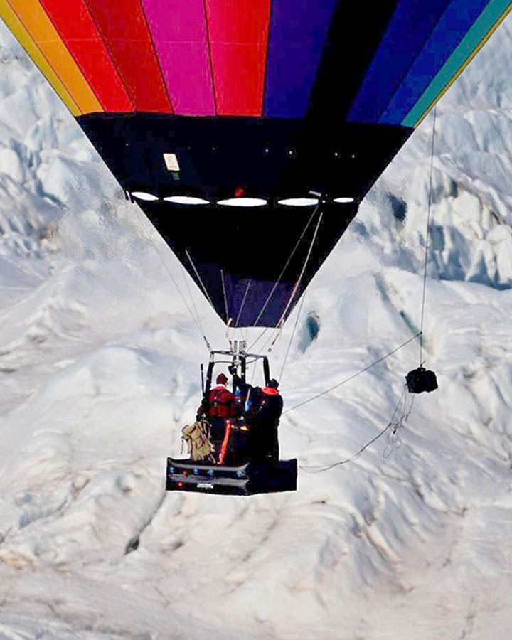 BM-Polar-Expedition(LOG-6-18-26)-web45a Polar Expedition flying their hot air balloon over a glacier.