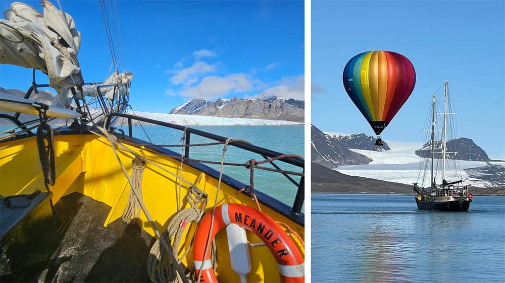BM-Polar-Expedition(LOG-6-18-26)-web45 The Polar Expedition team moves from traveling my boat to traveling by hot air balloon.
