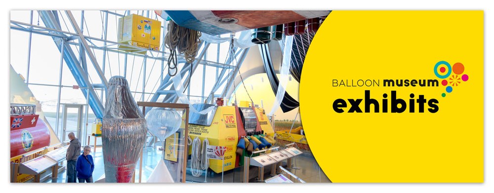H2 Exhibits a clickable image showcasing the Grand Hall exhibit area with gondolas used in flights over the ocean