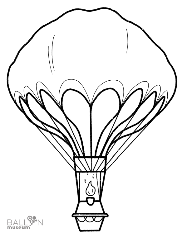 Coloring Page-Balloon