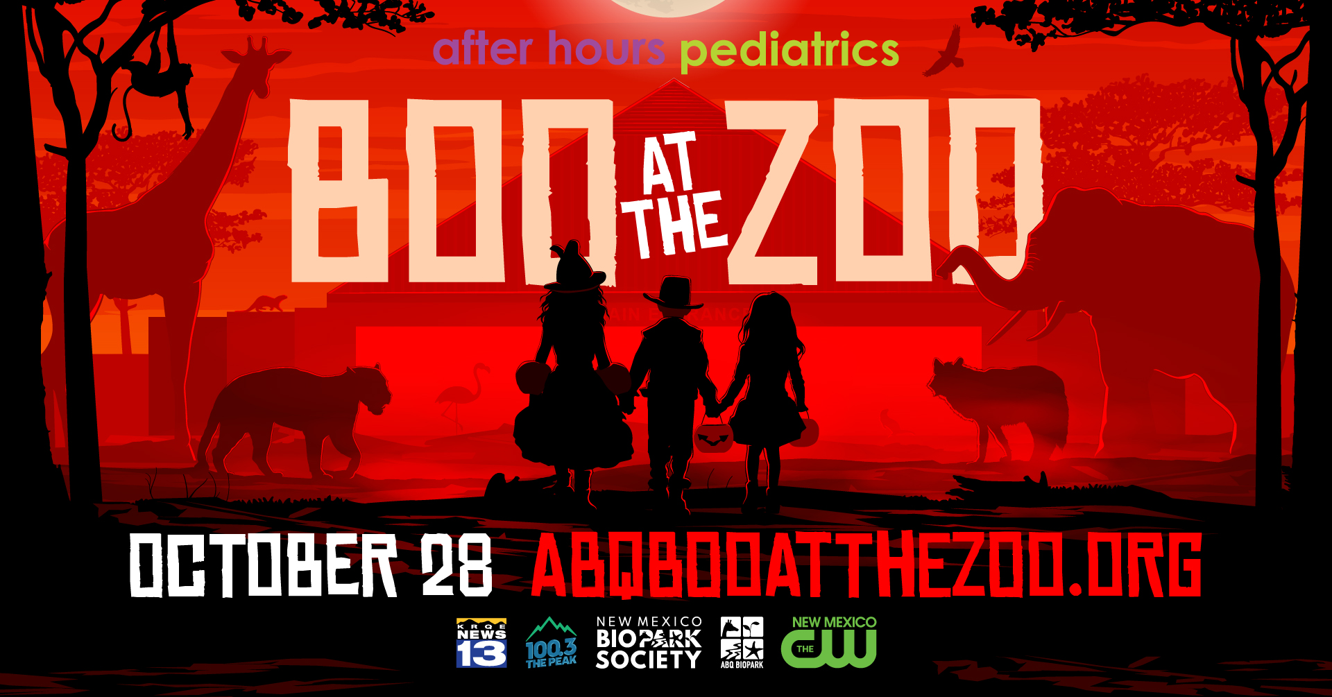 Boo a the Zoo Banner 2023