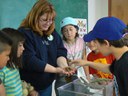 Teacher with Tarantula