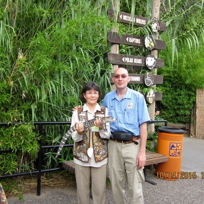 Christina Gonzalez BioPark Volunteer Tile