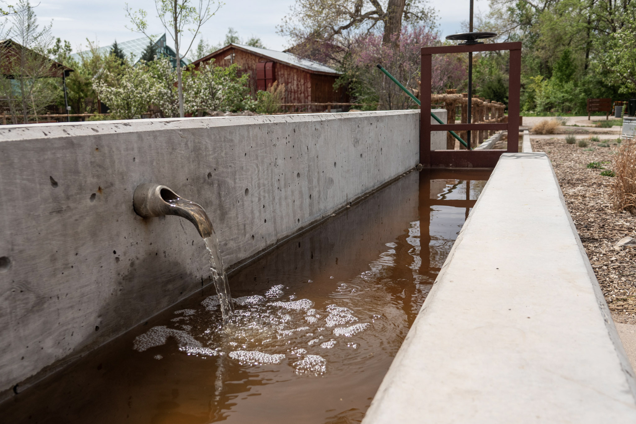 Heritage Farm acequia