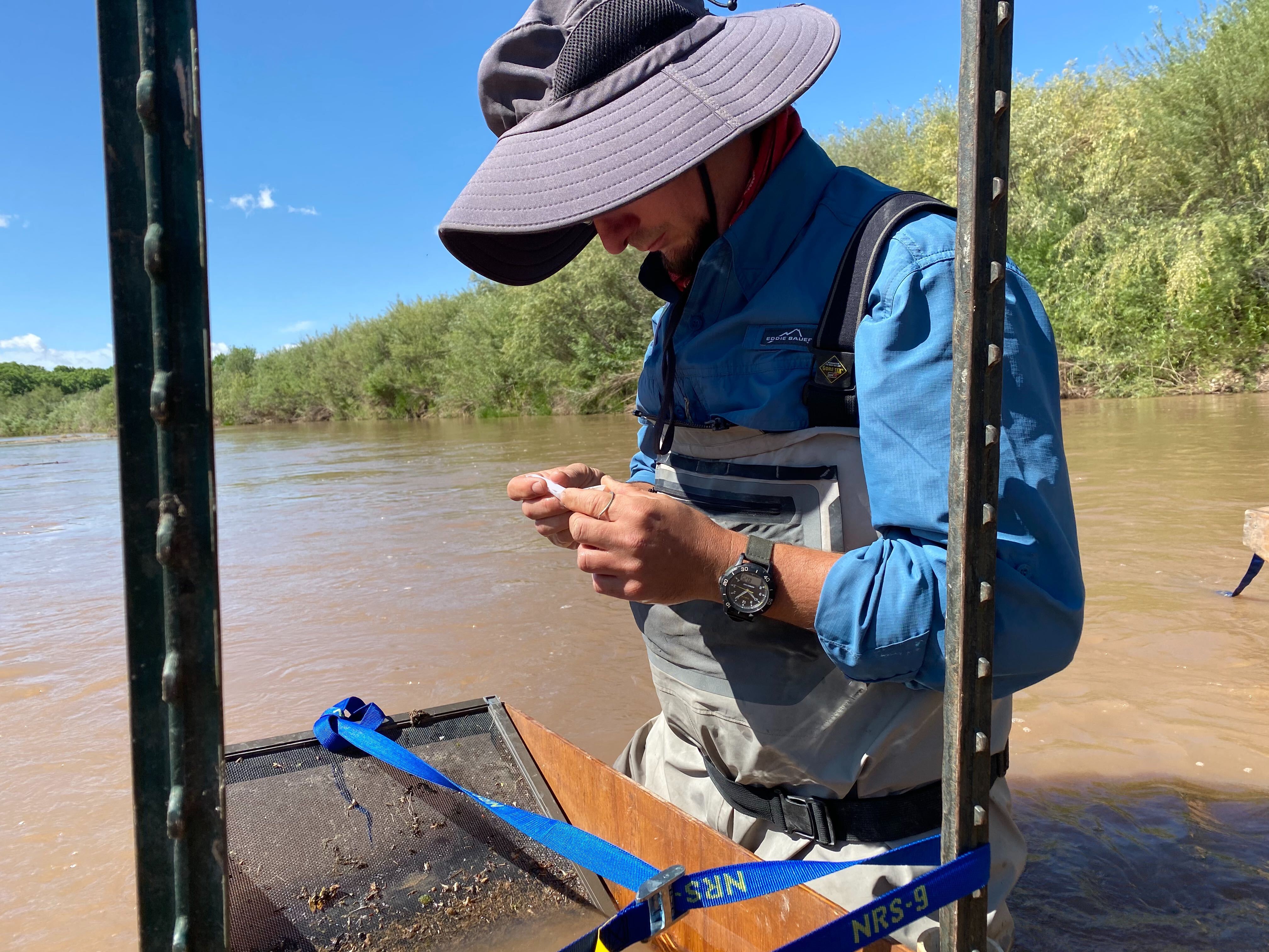 Silvery Minnow Collection Spring 2020 (Image 2, staff member)