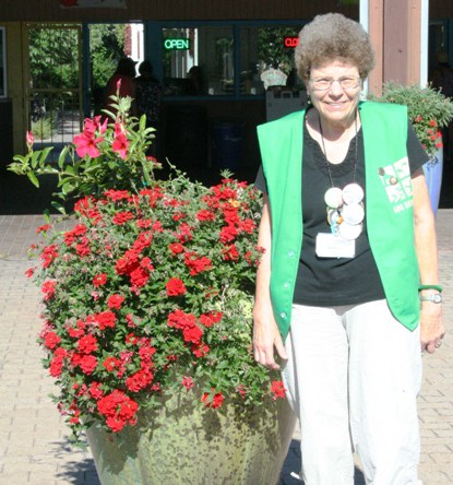 Kate, Greeter and BioVan Ranger