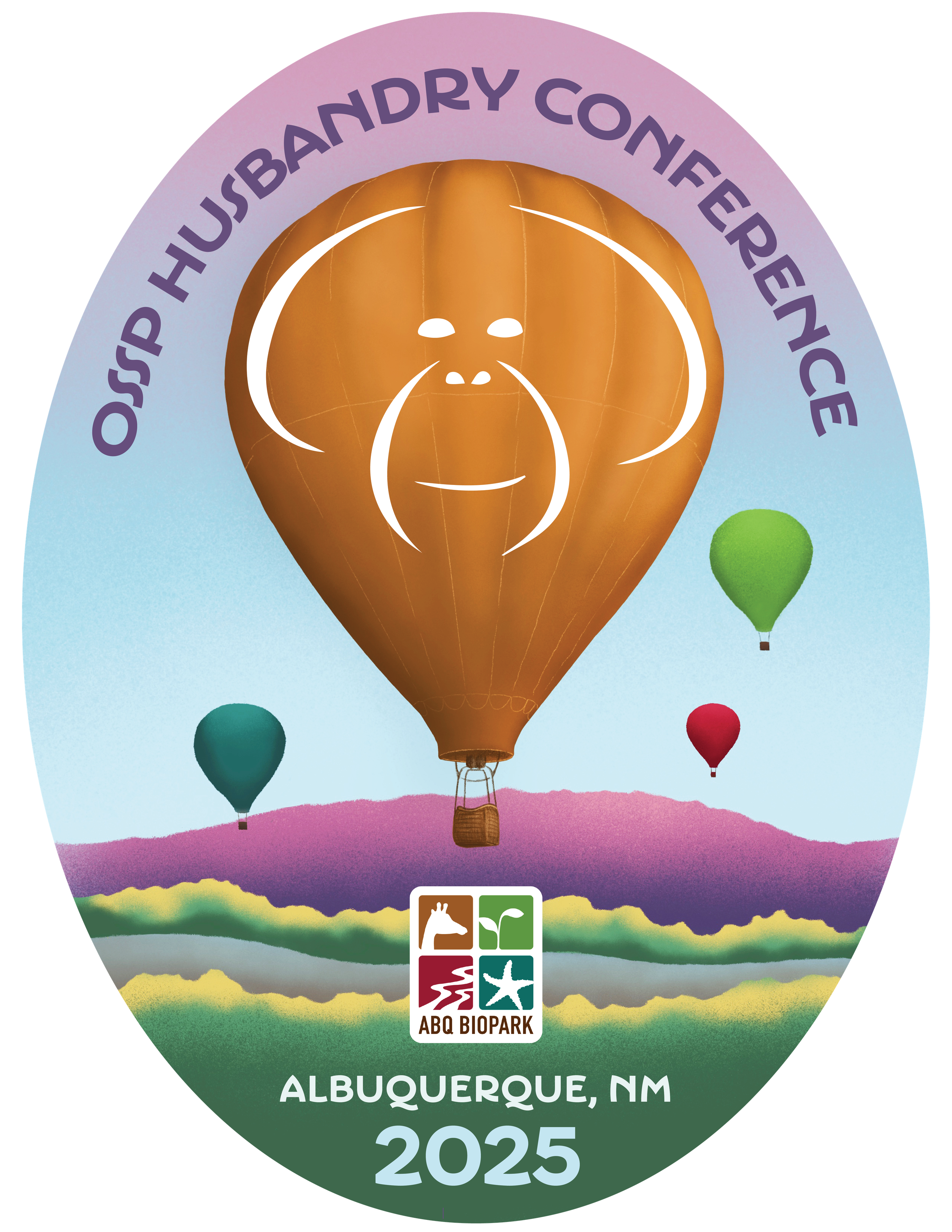 Orangutan SSP Conference NM logo