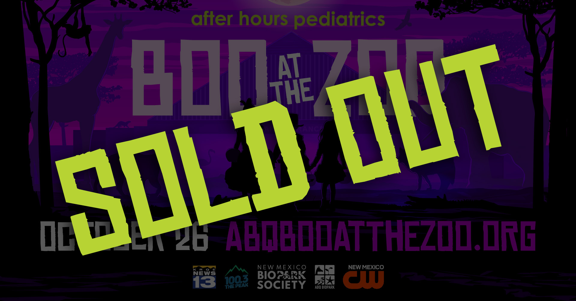 Boo At The Zoo Sold out 2024