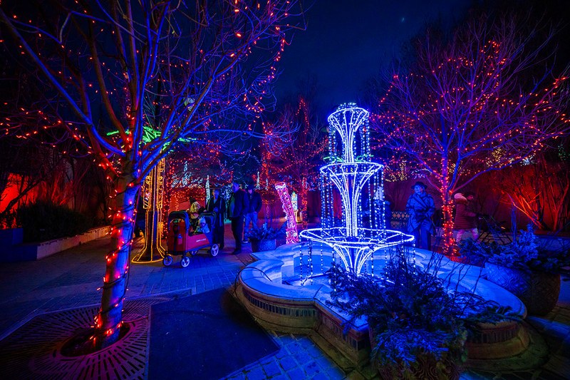 River of Lights fountain