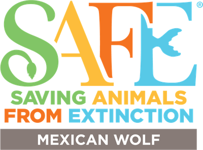 Logo for AZA's S.A.F.E. Mexican Wolf