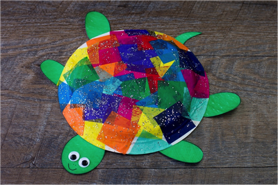 Sea Turtle Paper Plate Craft