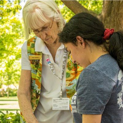 Sue DeWitt BioPark Volunteer Tile