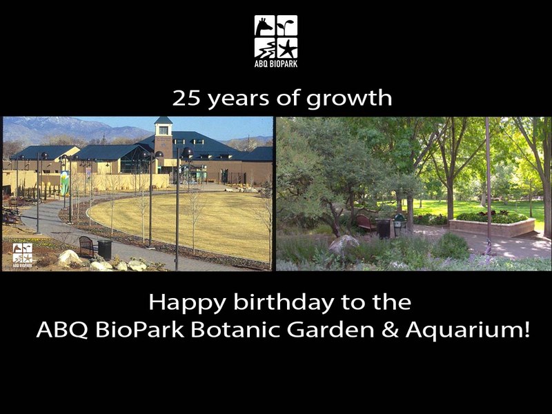 ABQ BioPark Aquarium and Botanic Garden celebrate 25 years of exploring nature together ABQ BioPark Aquarium and Botanic Garden celebrate 25 years of exploring nature together