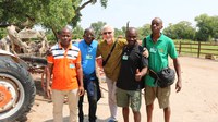 Ivory Coast Zookeepers Visit ABQ BioPark