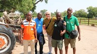Ivory Coast Zookeepers Visit ABQ BioPark